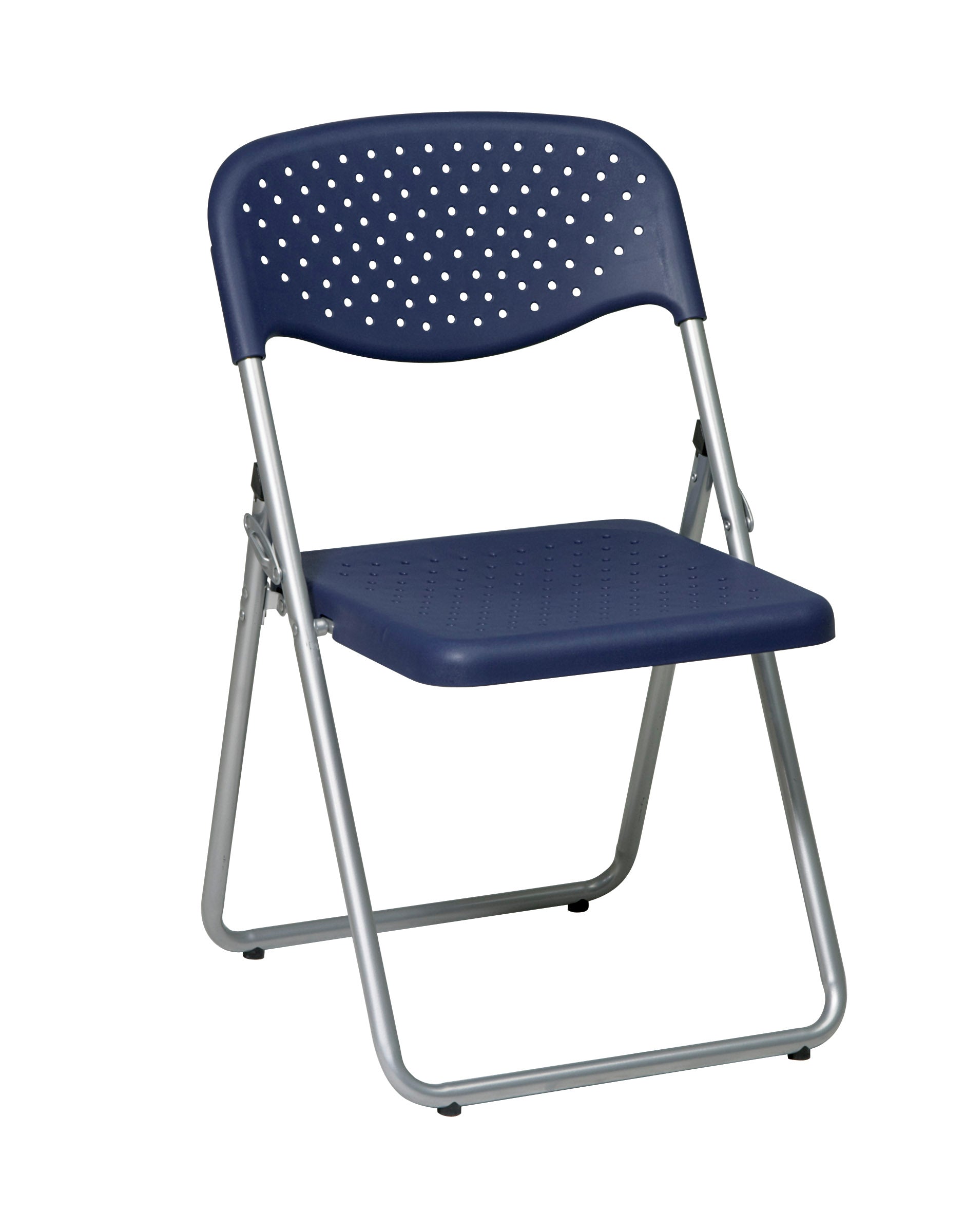 Folding Chair with Plastic Seat and Back
